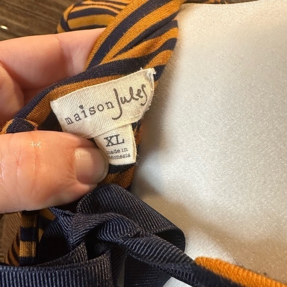Maison Jules Striped Top - Picture 5 of 8